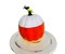 Sweet Harvest Delight: Orange/Yellow/White Candy Corn Foam Pumpkin-56697HAL